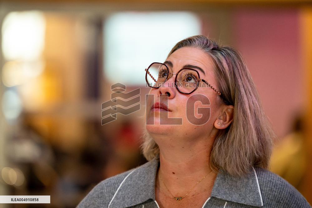 Daughter of Gisele Pelicot, Caroline Darian at Respect For Women Forum - Marseille