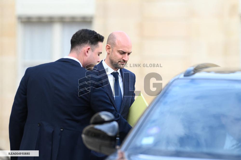 Meeting On Drug Trafficking At The Elysee - Paris