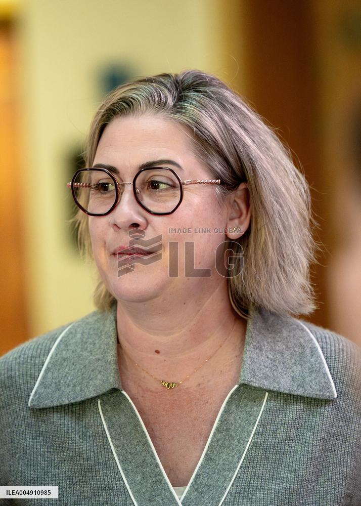 Daughter of Gisele Pelicot, Caroline Darian at Respect For Women Forum - Marseille