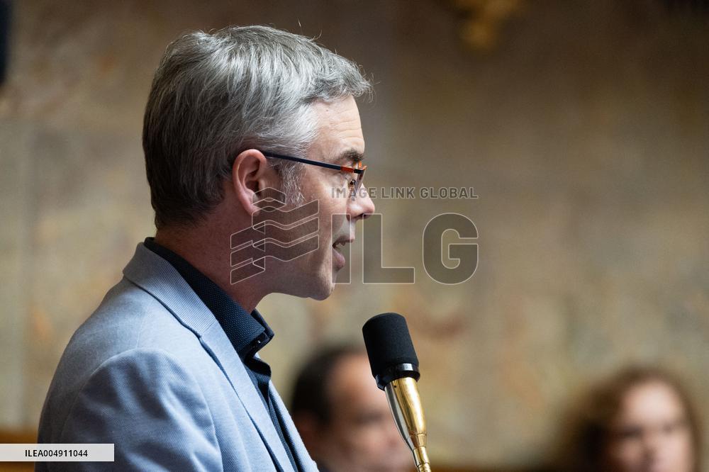 Questions to the government at the French National Assembly - Paris