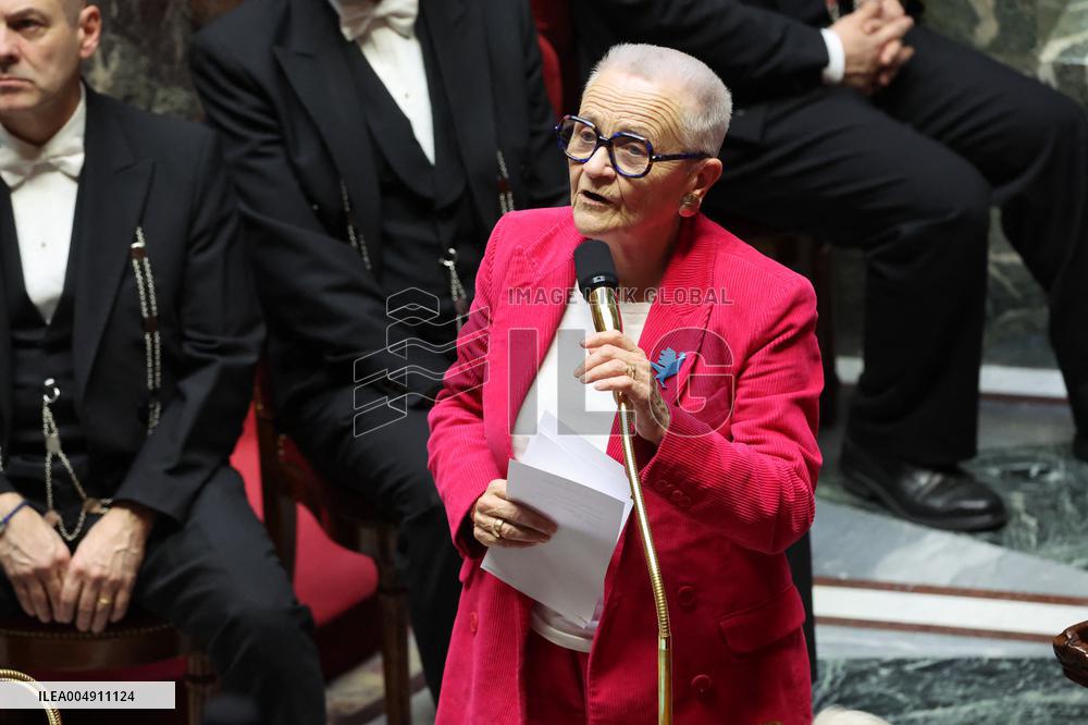 Session of Questions to the Government in National Assembly - Paris