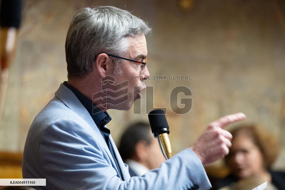 Questions to the government at the French National Assembly - Paris