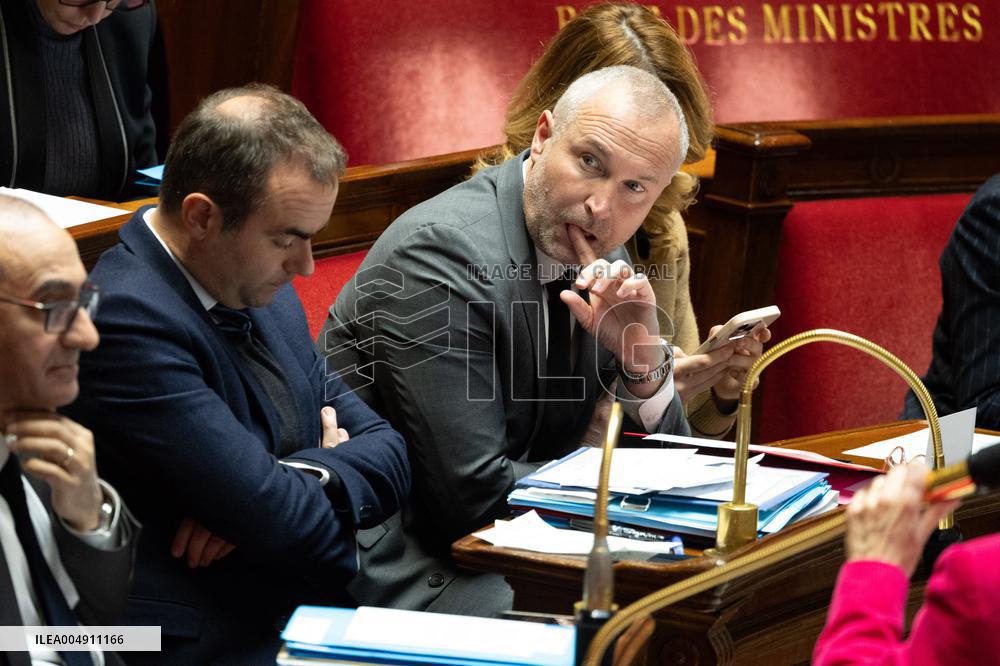 Questions to the government at the French National Assembly - Paris