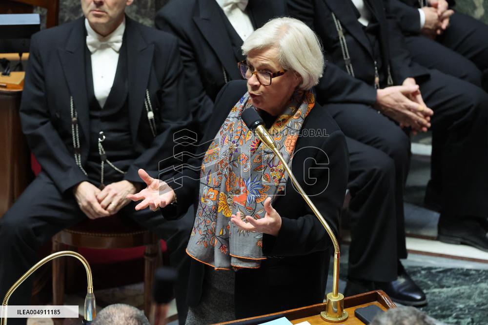 Session of Questions to the Government in National Assembly - Paris