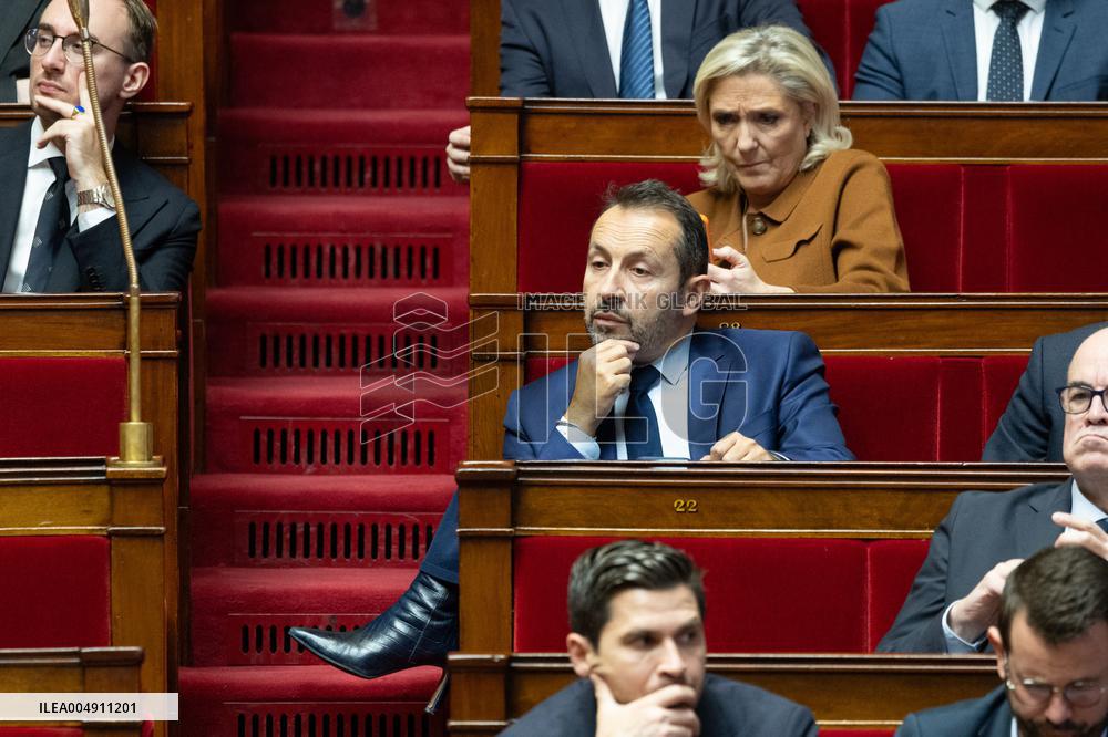 Questions to the government at the French National Assembly - Paris