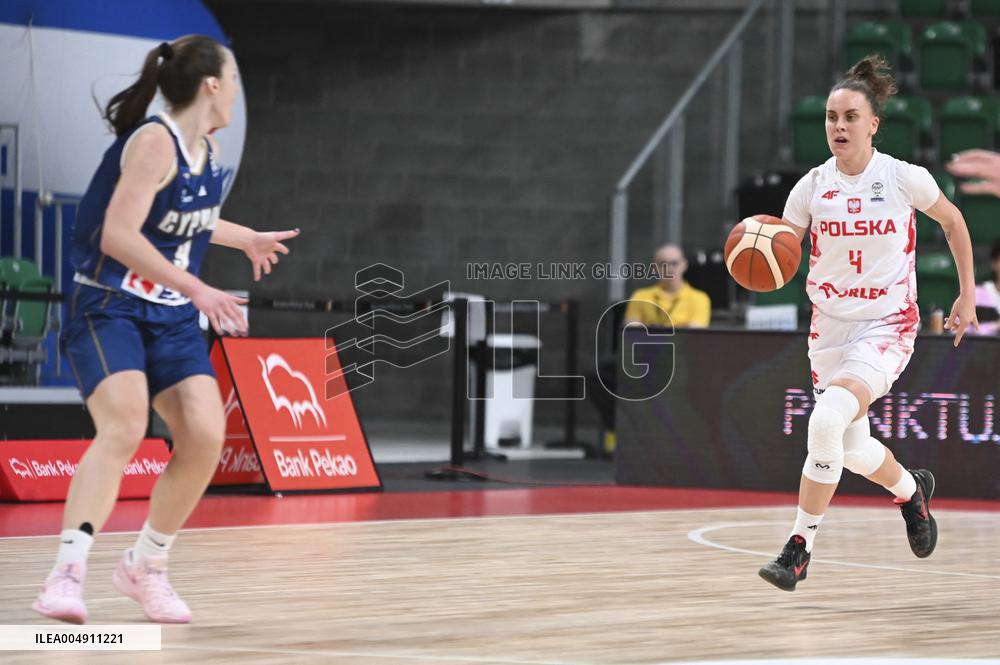 BASKET - Basket Internazionali - FIBA Women's EuroBasket Qualifiers Poland vs Cyprus
