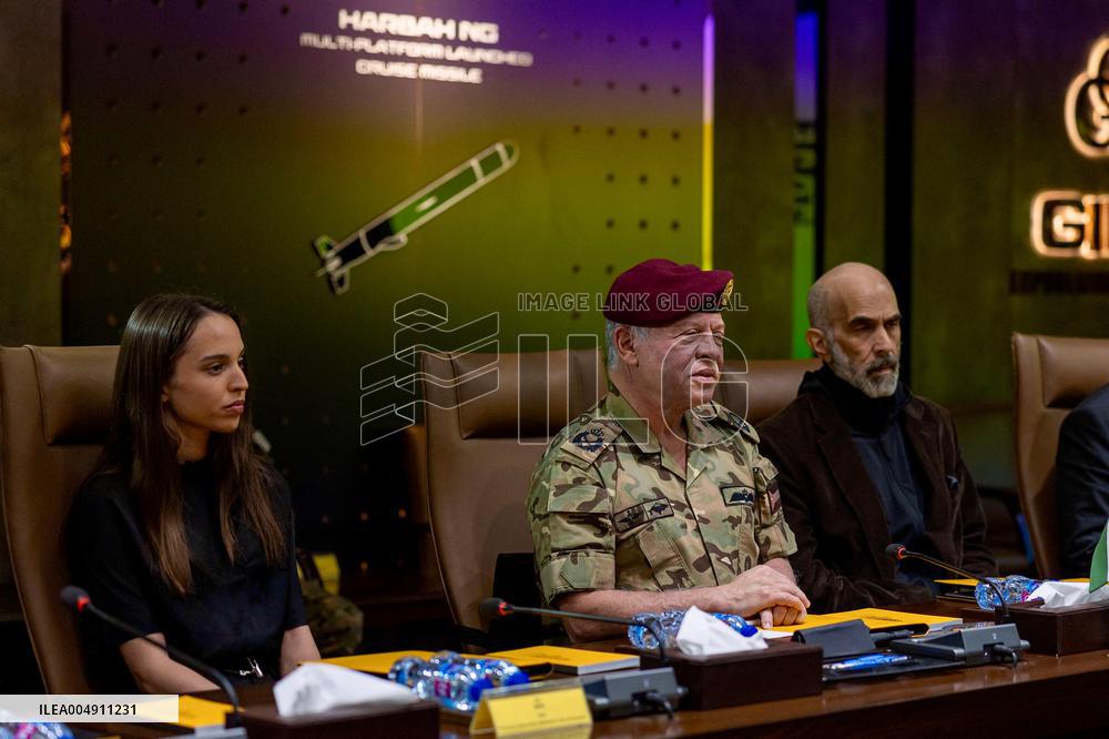 Princess Salma of Jordan on Visit with Father King Abdullah II - Asia