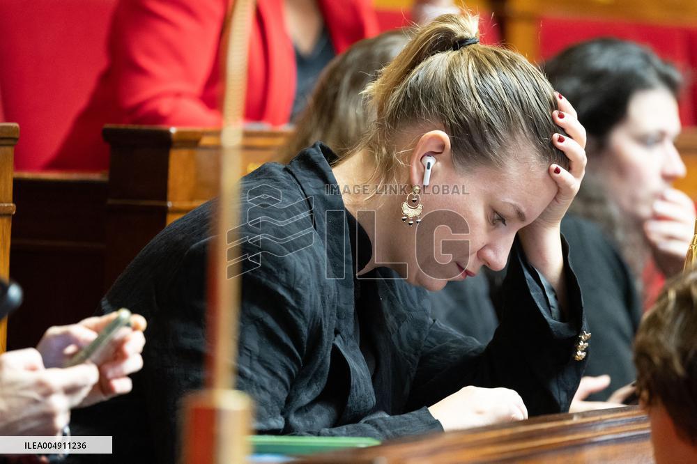 Questions to the government at the French National Assembly - Paris
