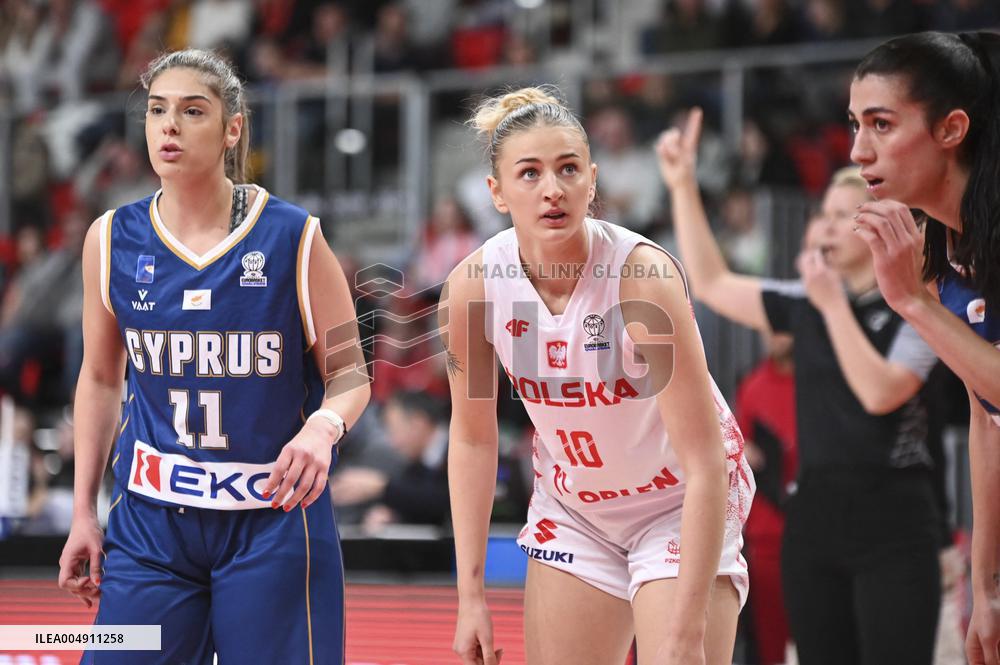BASKET - Basket Internazionali - FIBA Women's EuroBasket Qualifiers Poland vs Cyprus