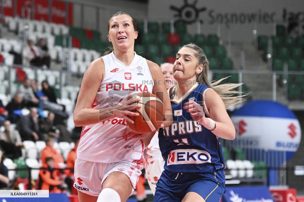 BASKET - Basket Internazionali - FIBA Women's EuroBasket Qualifiers Poland vs Cyprus