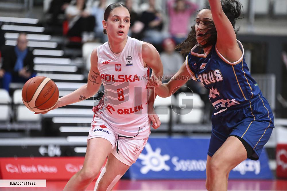 BASKET - Basket Internazionali - FIBA Women's EuroBasket Qualifiers Poland vs Cyprus