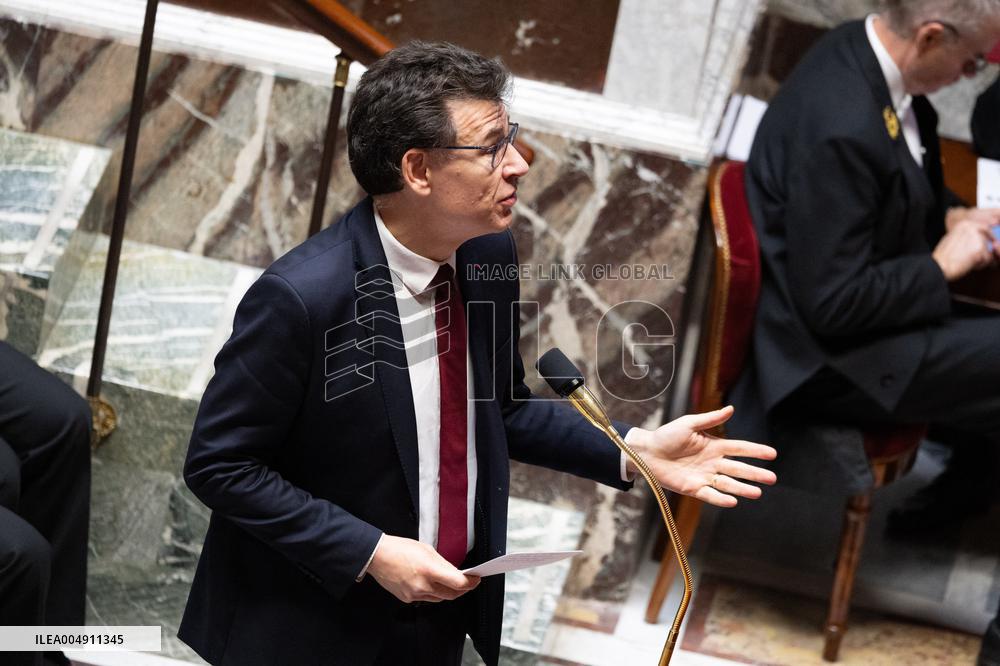 Questions to the government at the French National Assembly - Paris