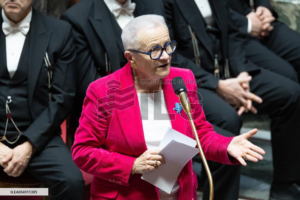 Questions to the government at the French National Assembly - Paris