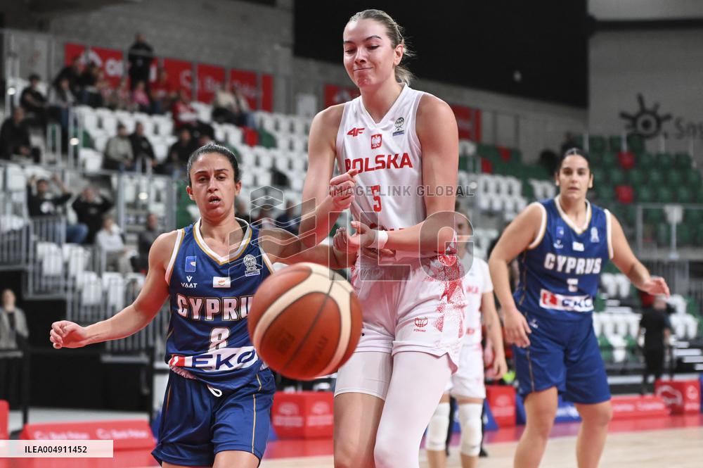 BASKET - Basket Internazionali - FIBA Women's EuroBasket Qualifiers Poland vs Cyprus
