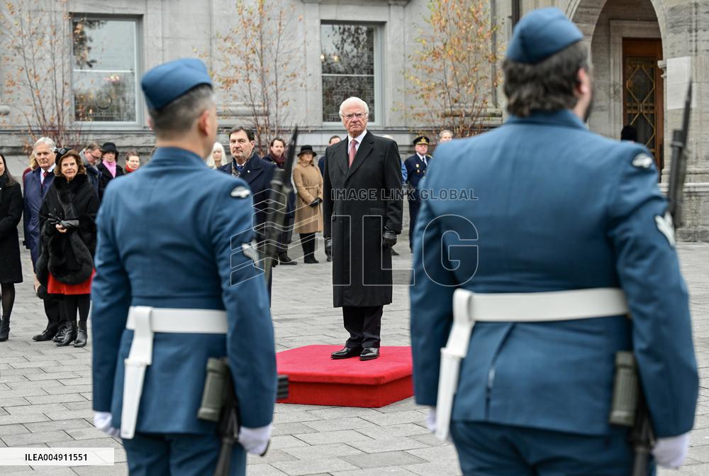 SWEDISH ROYAL STATE VISIT TO CANADA