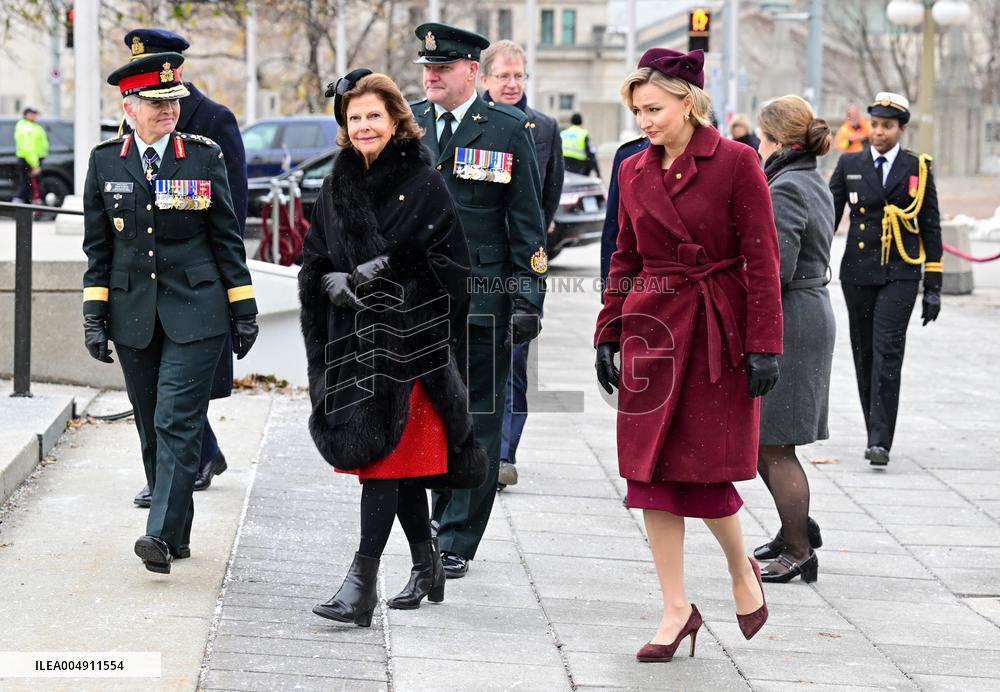 SWEDISH ROYAL STATE VISIT TO CANADA