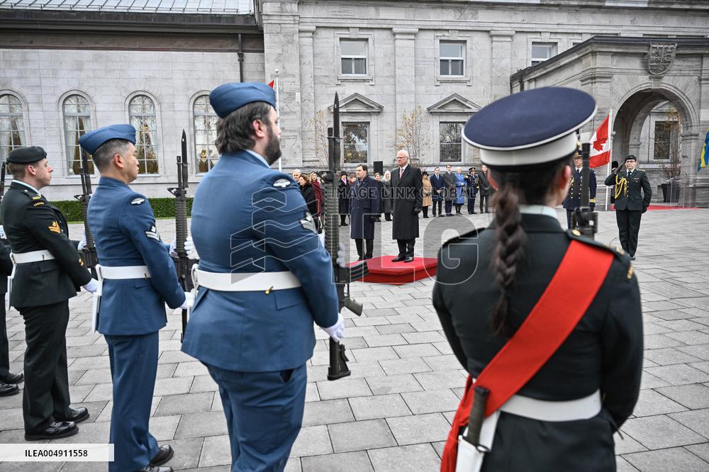 SWEDISH ROYAL STATE VISIT TO CANADA