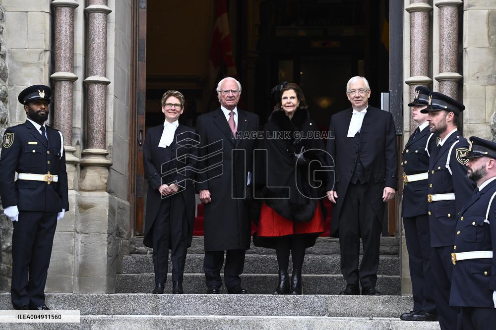 SWEDISH ROYAL STATE VISIT TO CANADA