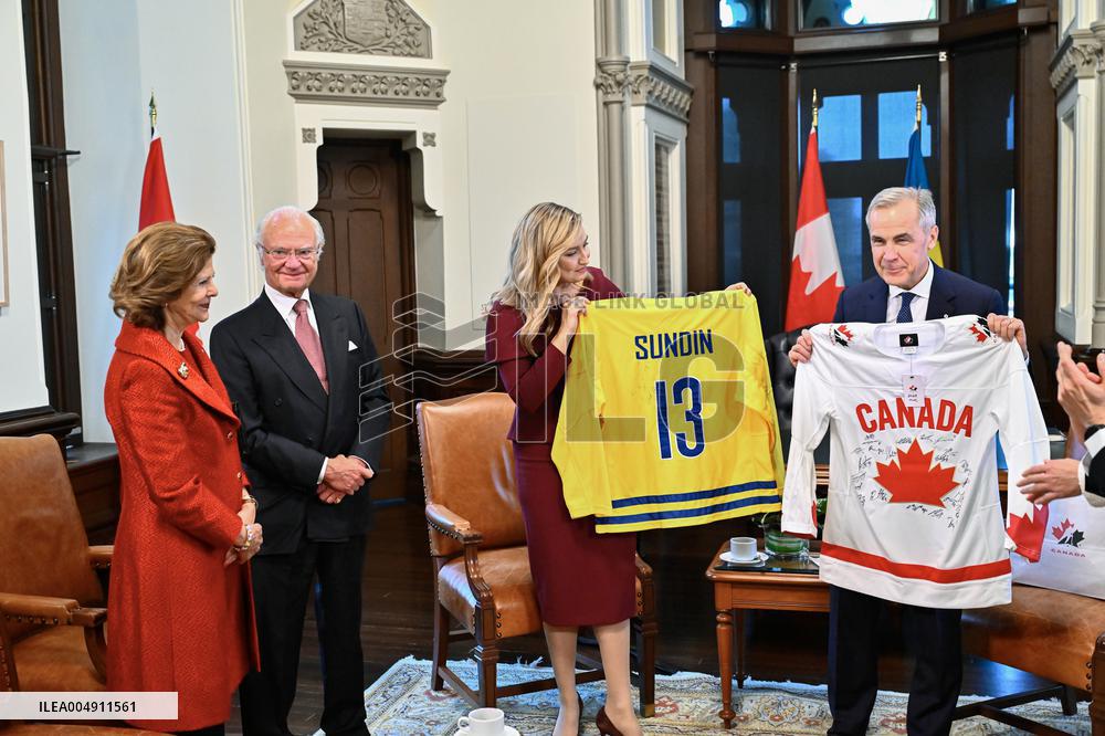 SWEDISH ROYAL STATE VISIT TO CANADA