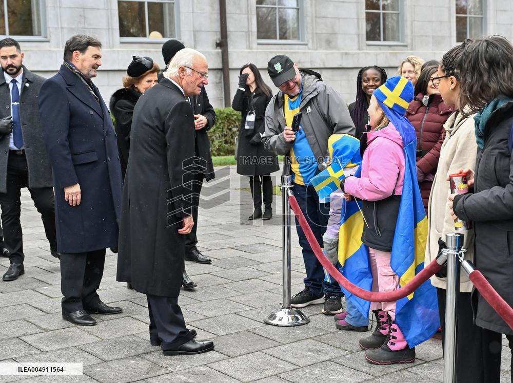 SWEDISH ROYAL STATE VISIT TO CANADA