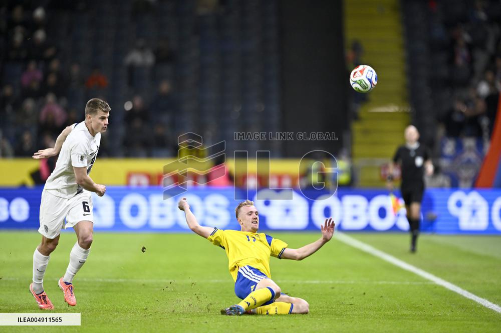 WORLD CUP QUALIFIER SWEDEN - SLOVENIA