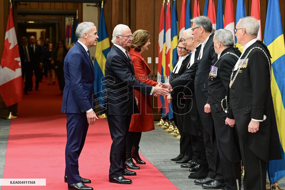 SWEDISH ROYAL STATE VISIT TO CANADA