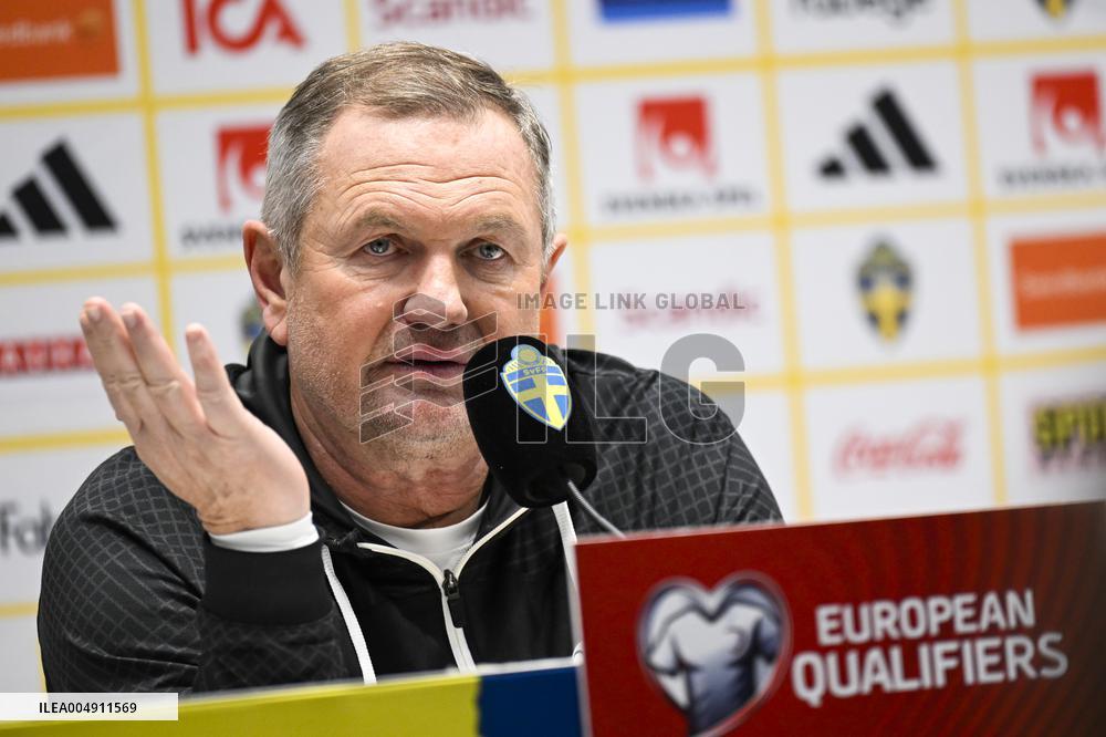 WORLD CUP QUALIFIER SWEDEN - SLOVENIA