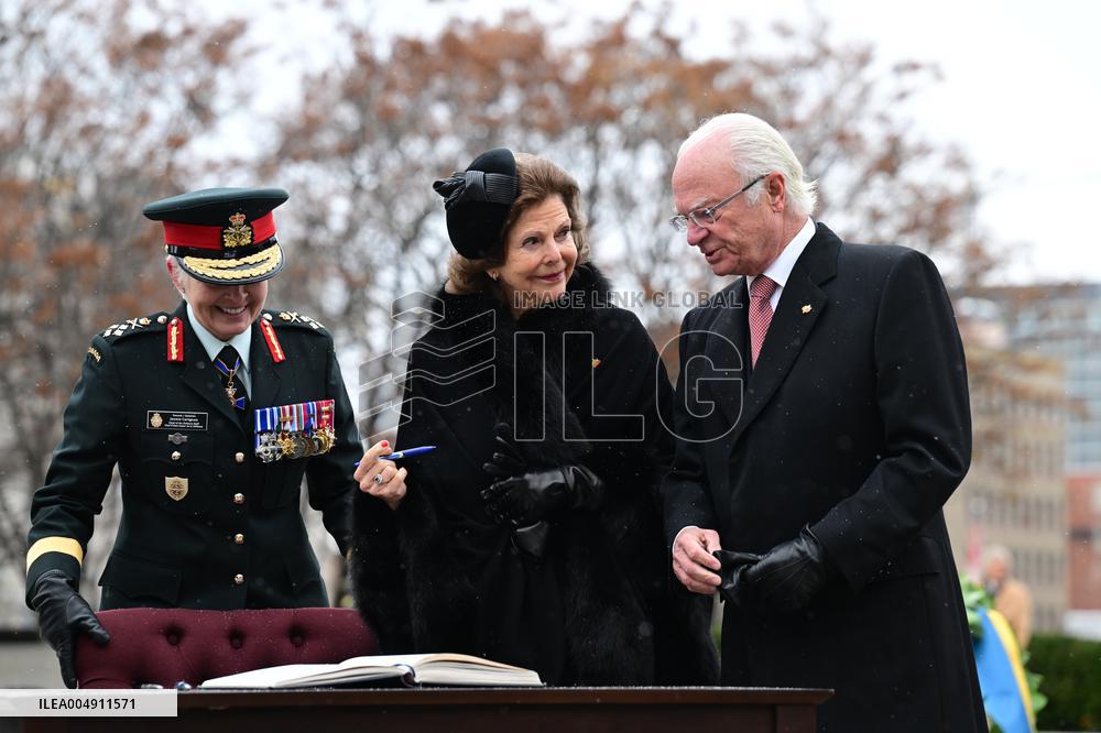 SWEDISH ROYAL STATE VISIT TO CANADA