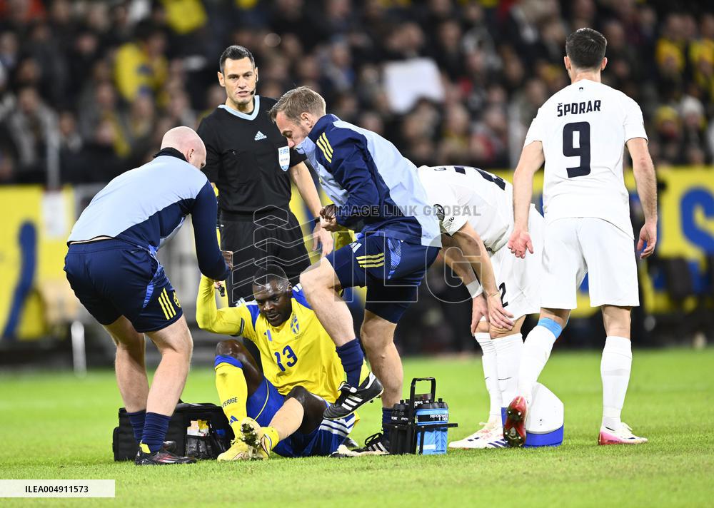 WORLD CUP QUALIFIER SWEDEN - SLOVENIA