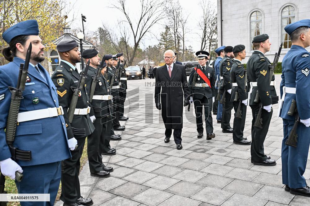SWEDISH ROYAL STATE VISIT TO CANADA