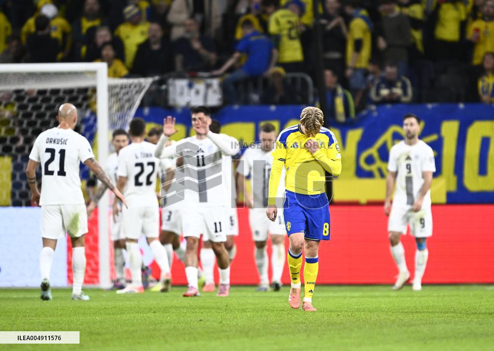 WORLD CUP QUALIFIER SWEDEN - SLOVENIA
