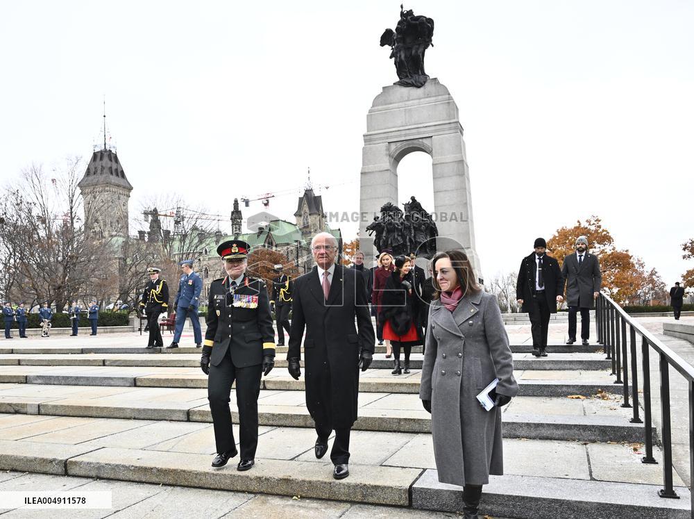 SWEDISH ROYAL STATE VISIT TO CANADA