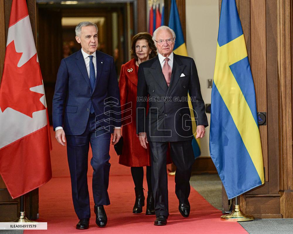 SWEDISH ROYAL STATE VISIT TO CANADA