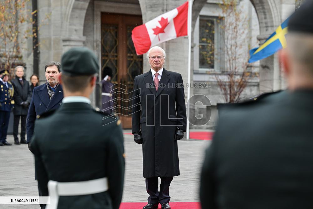 SWEDISH ROYAL STATE VISIT TO CANADA