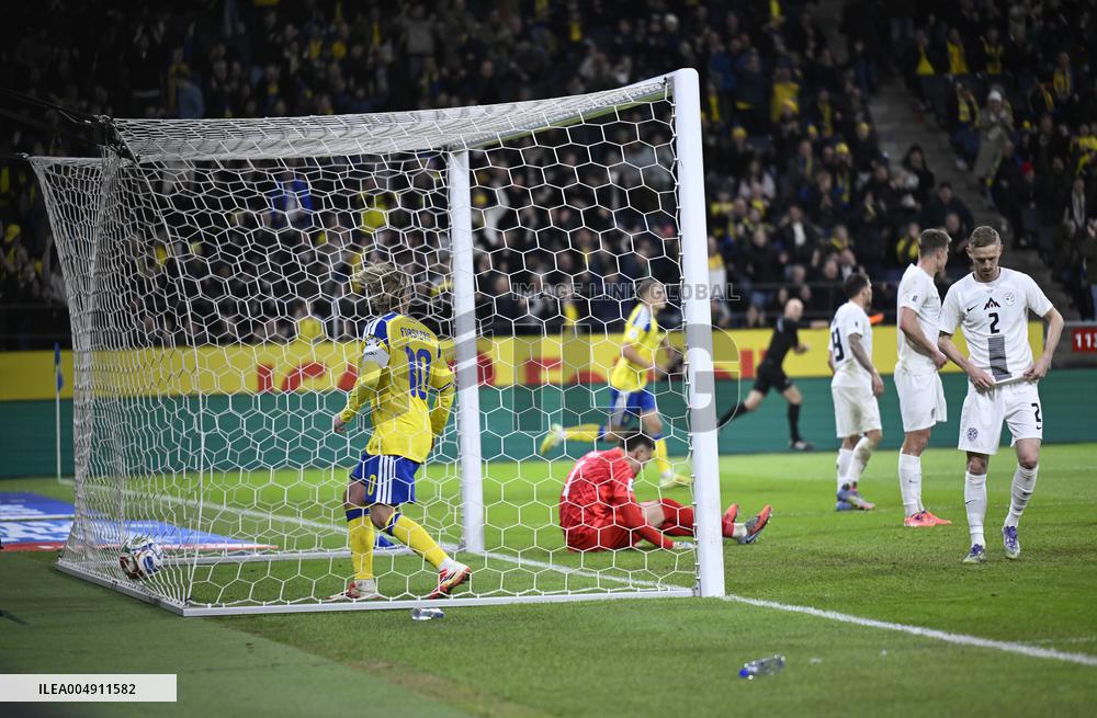 WORLD CUP QUALIFIER SWEDEN - SLOVENIA