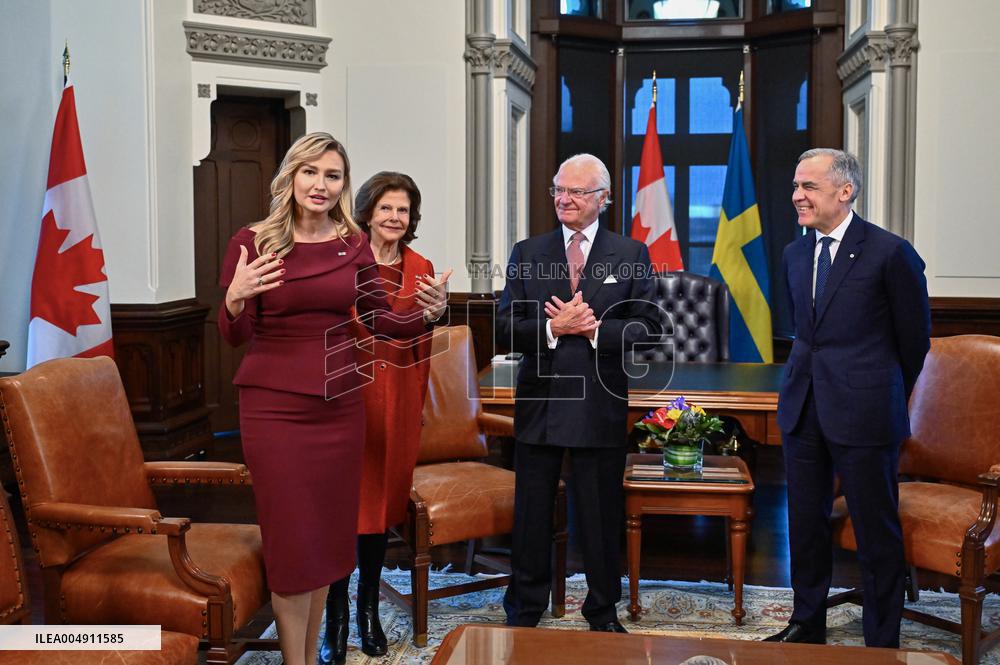 SWEDISH ROYAL STATE VISIT TO CANADA