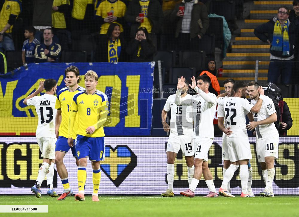 WORLD CUP QUALIFIER SWEDEN - SLOVENIA