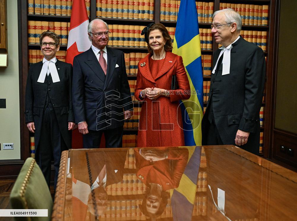 SWEDISH ROYAL STATE VISIT TO CANADA
