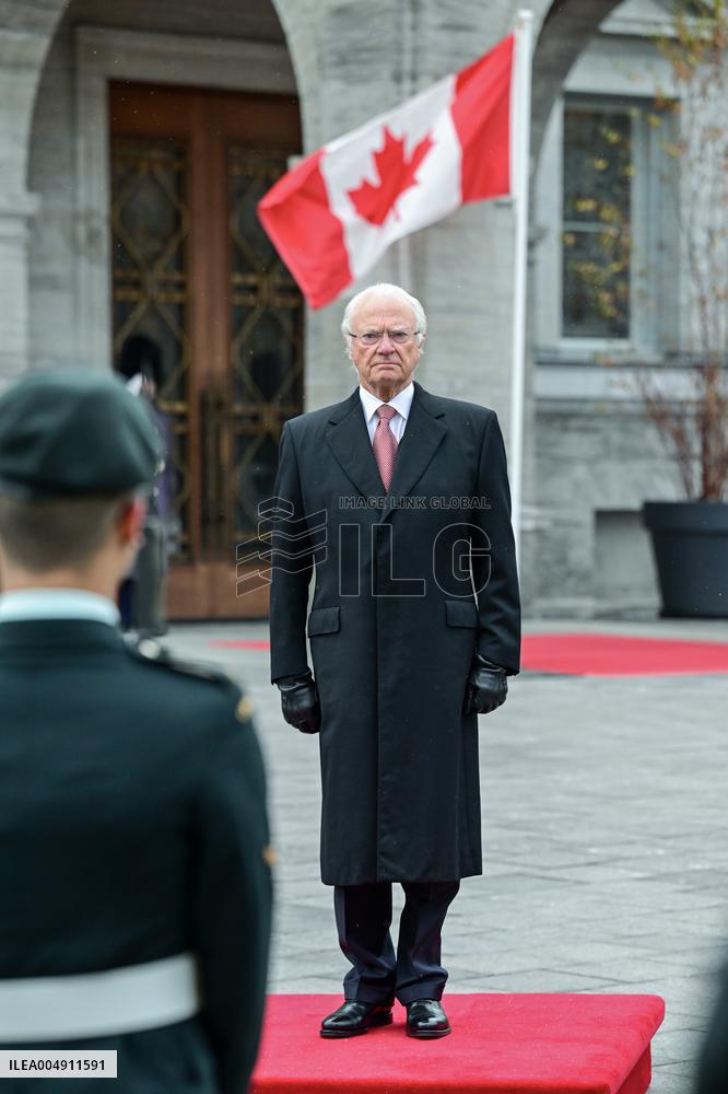 SWEDISH ROYAL STATE VISIT TO CANADA