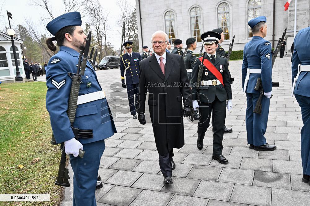 SWEDISH ROYAL STATE VISIT TO CANADA