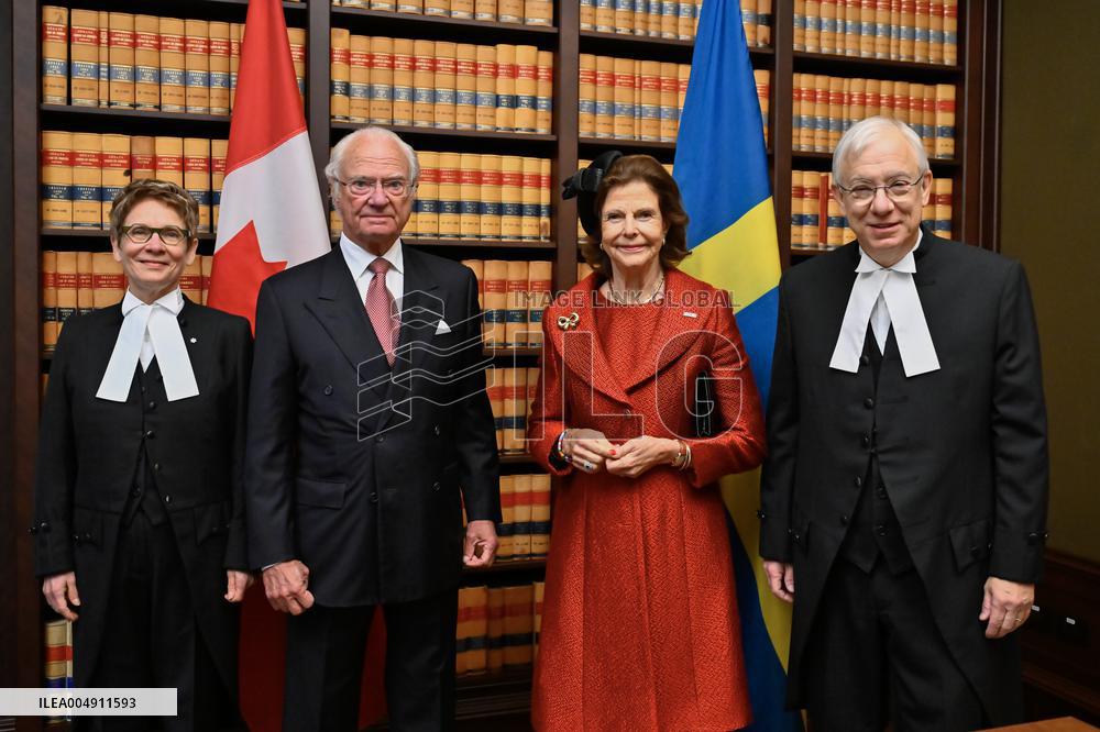 SWEDISH ROYAL STATE VISIT TO CANADA