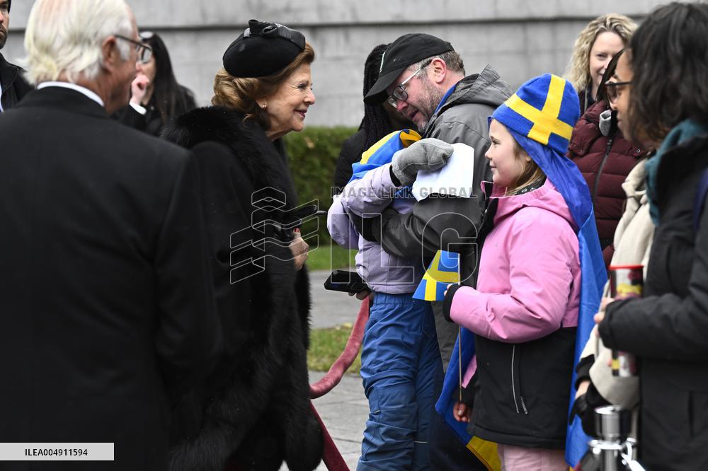 SWEDISH ROYAL STATE VISIT TO CANADA
