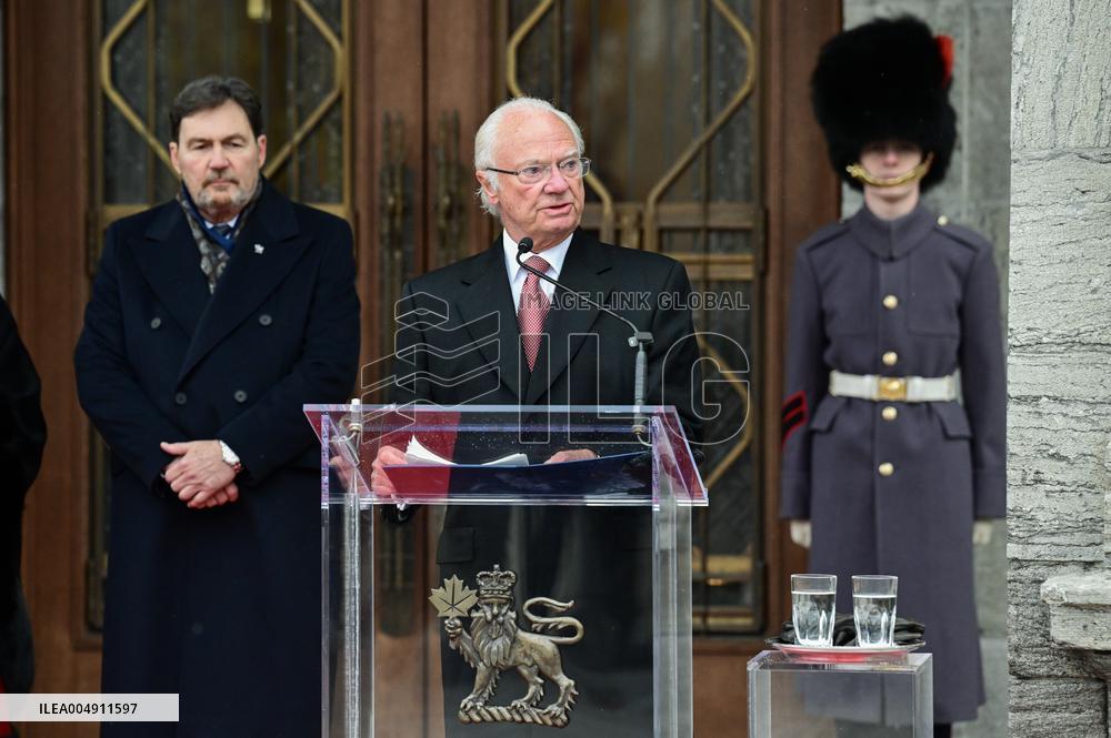 SWEDISH ROYAL STATE VISIT TO CANADA
