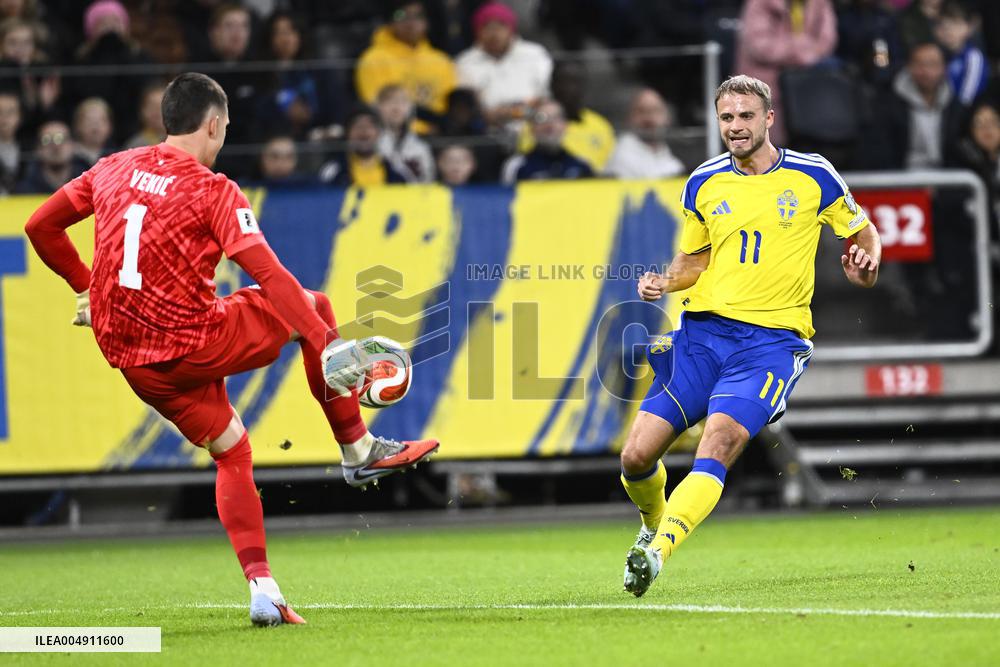 WORLD CUP QUALIFIER SWEDEN - SLOVENIA