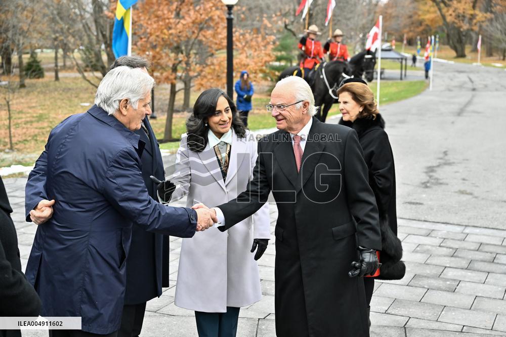 SWEDISH ROYAL STATE VISIT TO CANADA