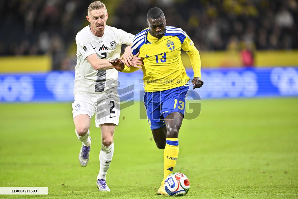 WORLD CUP QUALIFIER SWEDEN - SLOVENIA