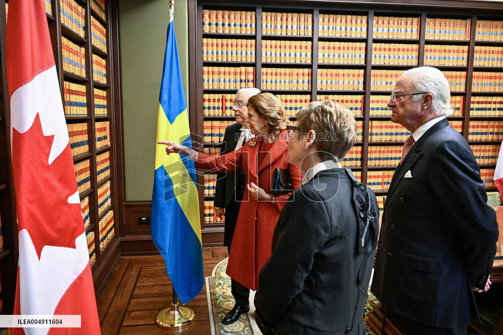 SWEDISH ROYAL STATE VISIT TO CANADA