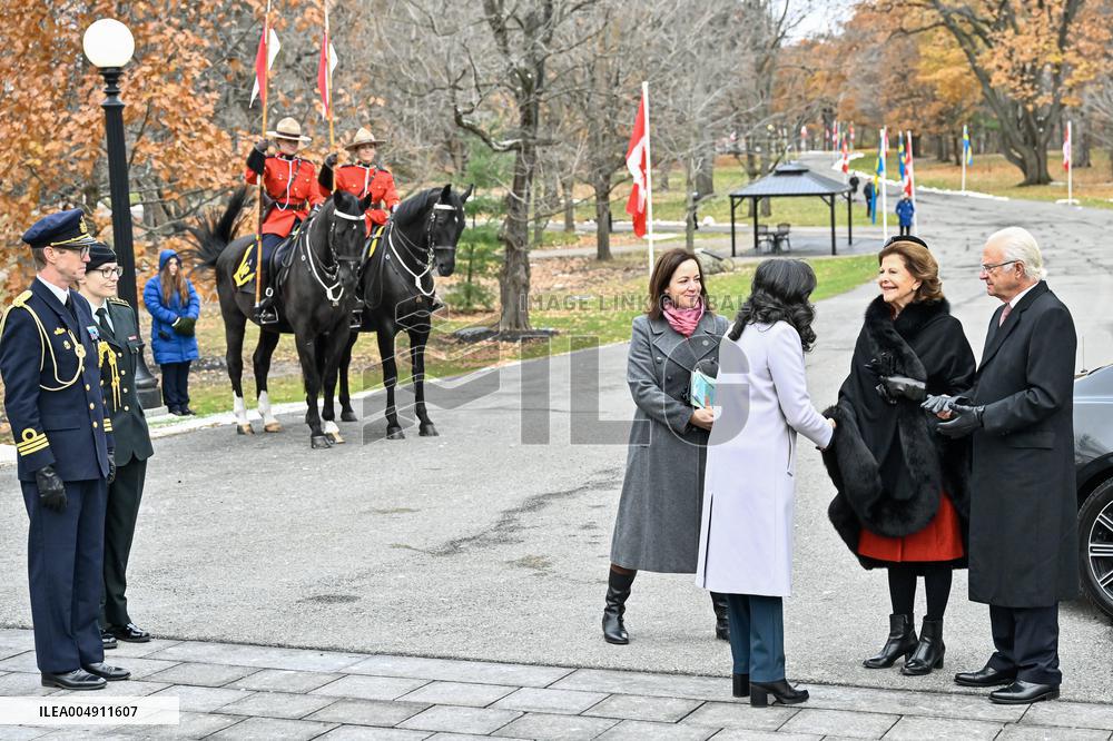 SWEDISH ROYAL STATE VISIT TO CANADA