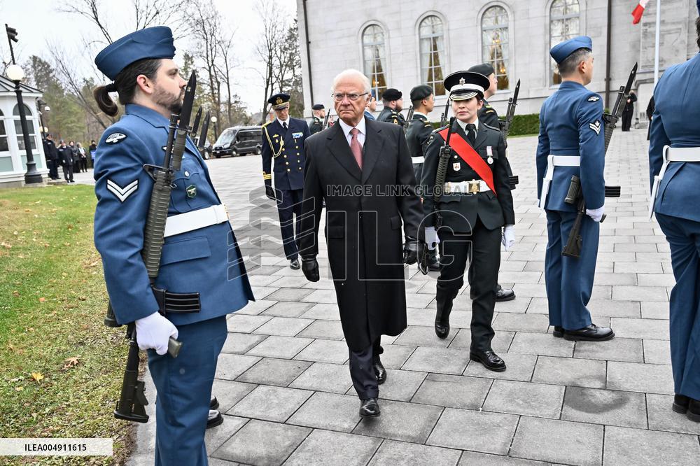 SWEDISH ROYAL STATE VISIT TO CANADA
