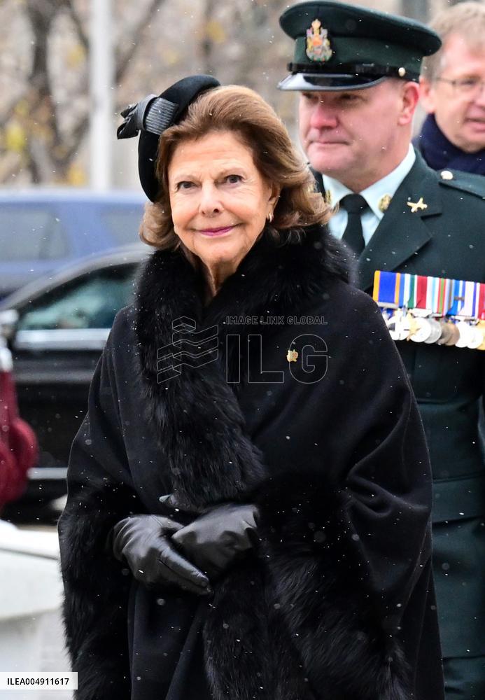 SWEDISH ROYAL STATE VISIT TO CANADA